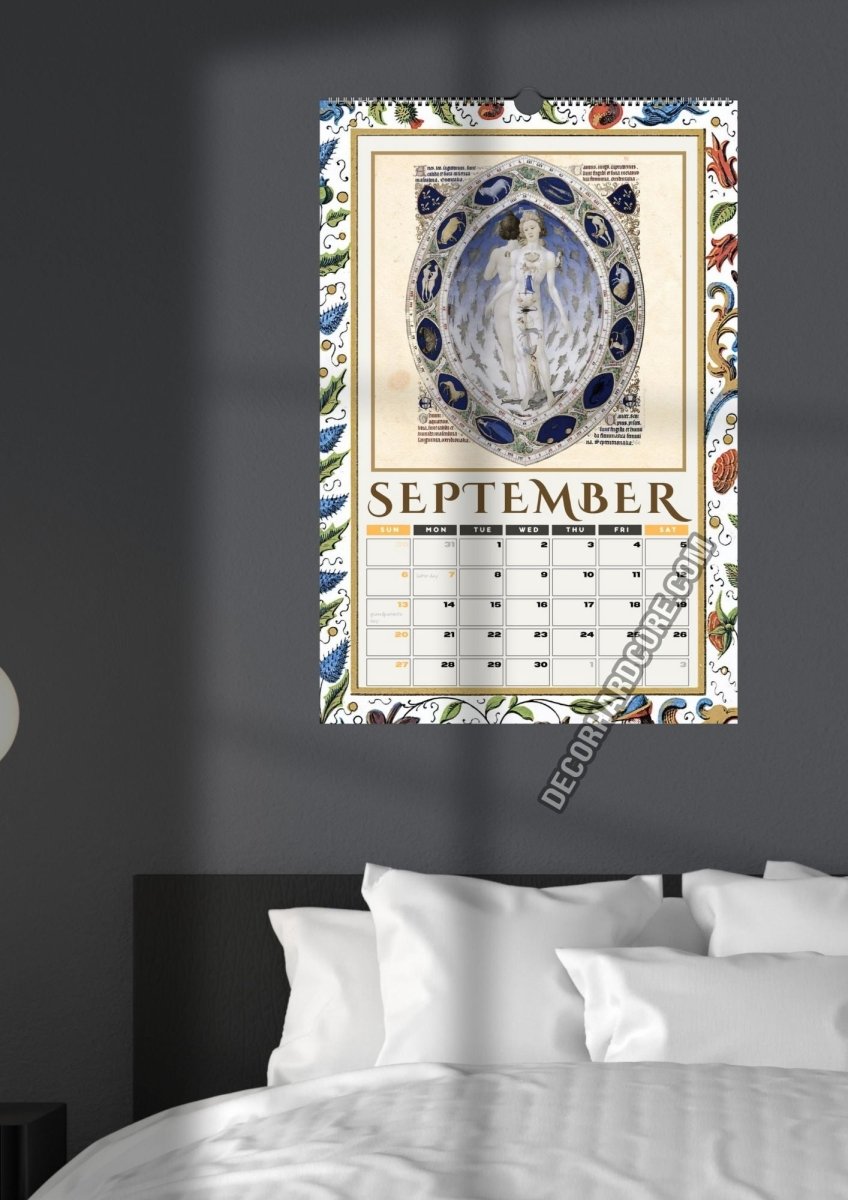 2026 Medieval Vaginalia Calendar - DecorhardcorePrint Material