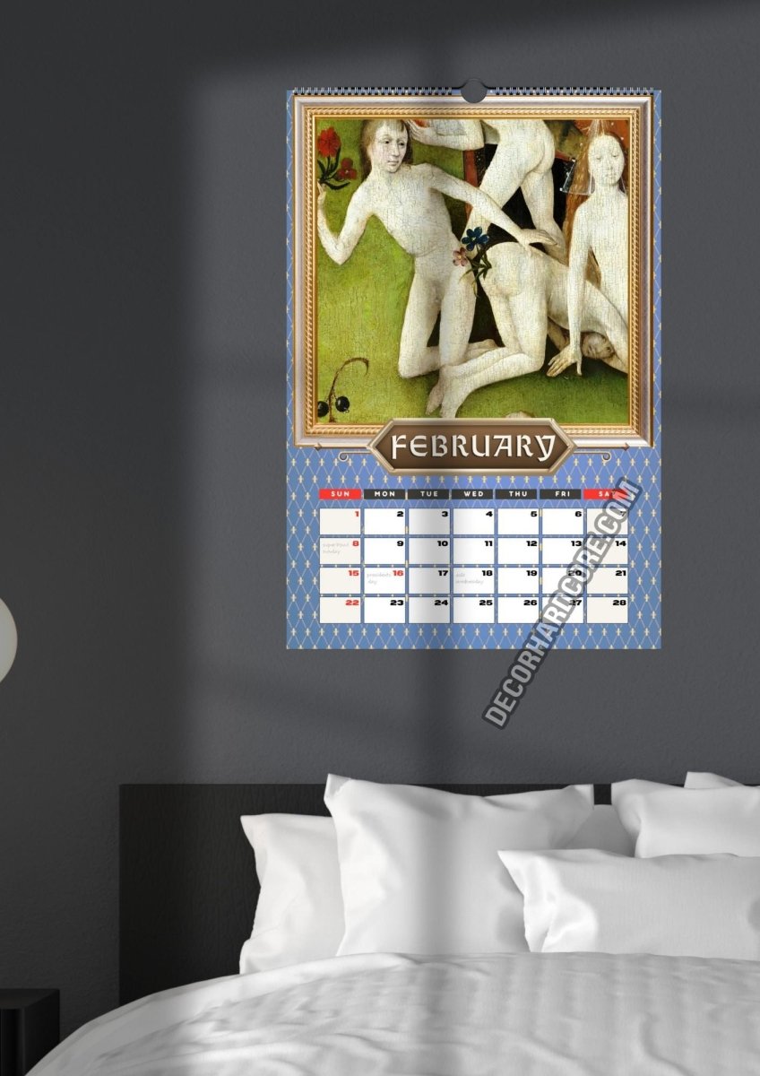 2026 Medieval Butt Trumpets Calendar - DecorhardcorePrint Material