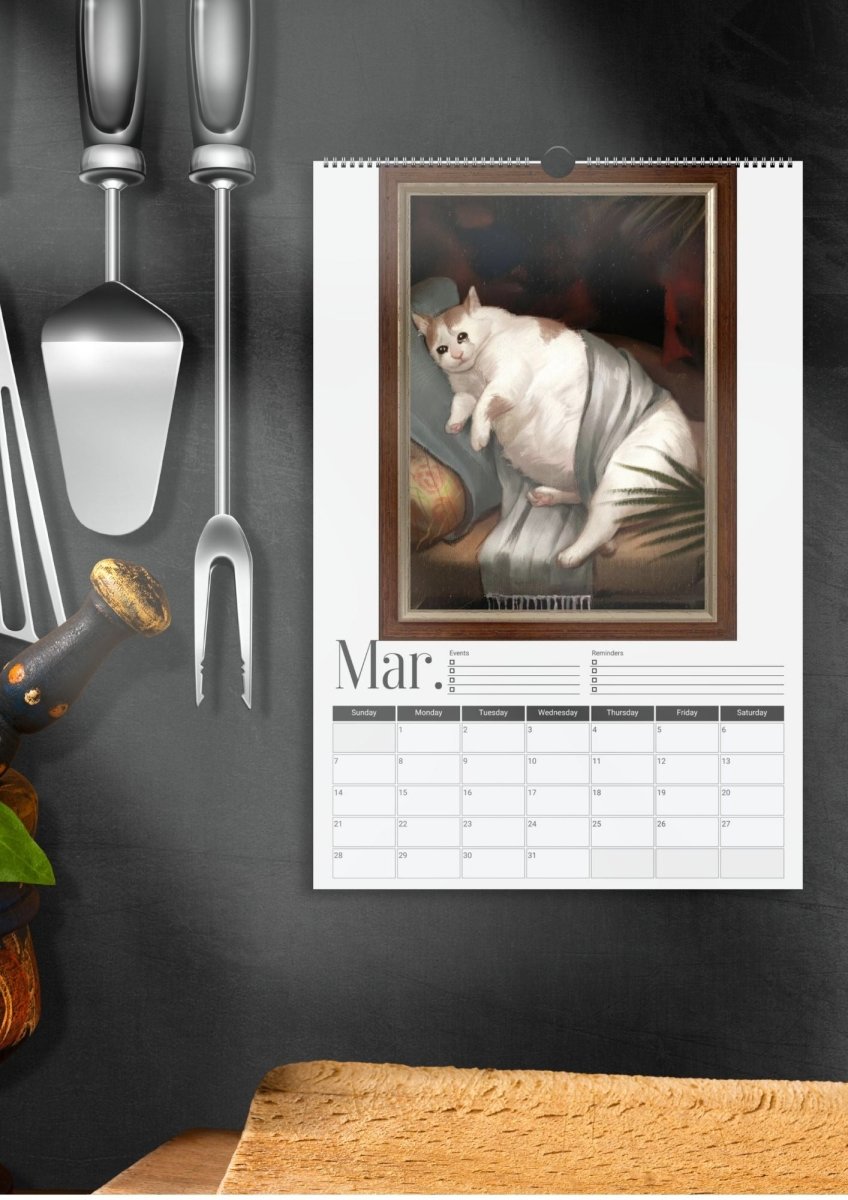2027 Very Bad Cat Art - DecorhardcorePrint Material