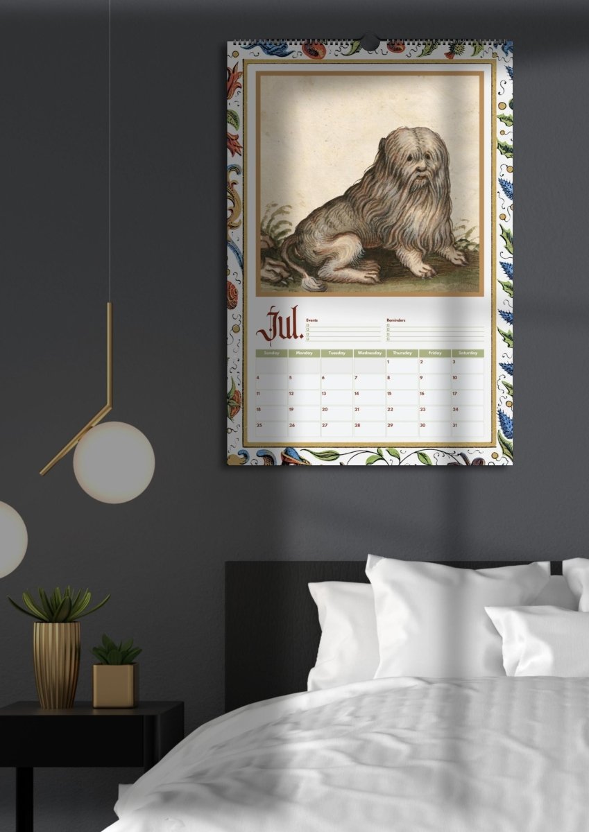 2027 Medieval Freaks Wall Calendar - DecorhardcorePrint Material