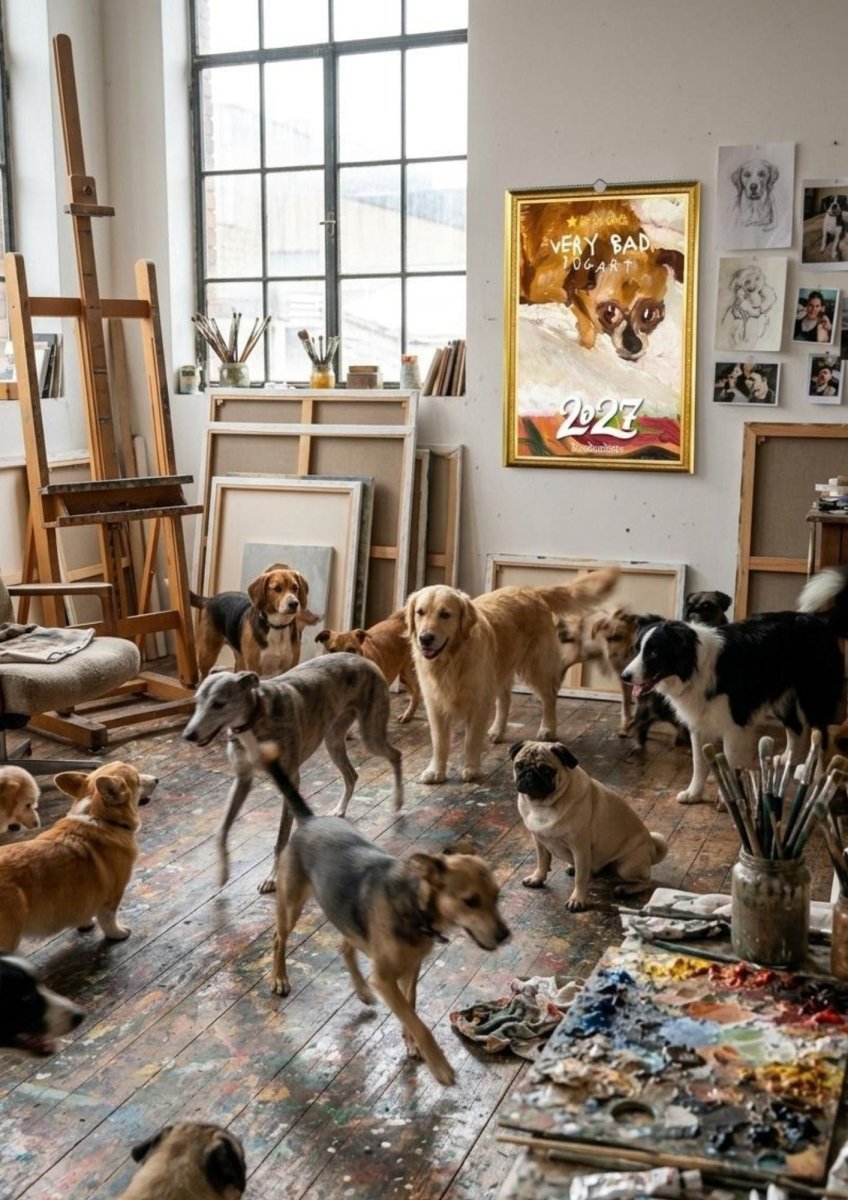 Very Bad Dog Art 2027 - DecorhardcorePrint Material