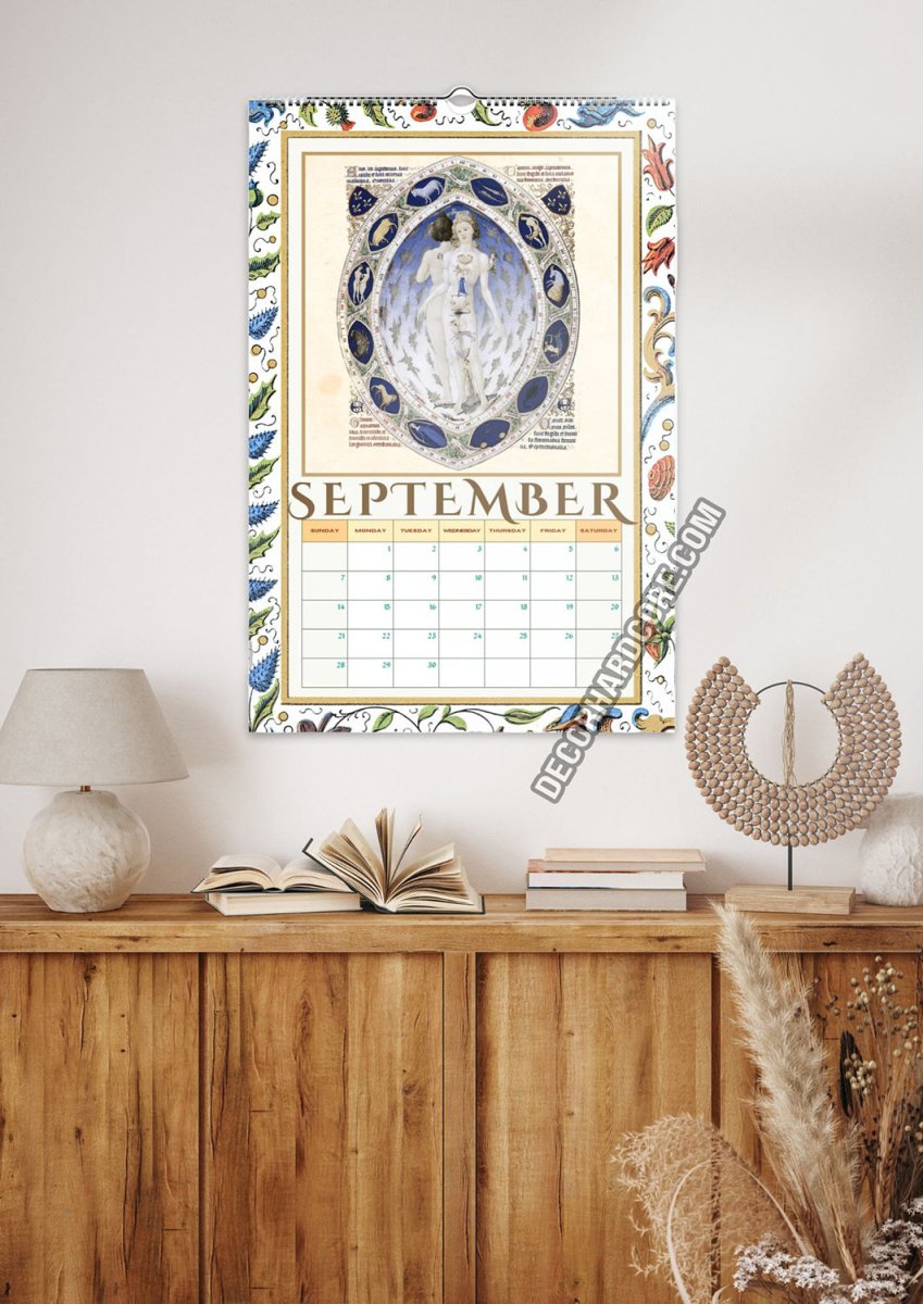 2025 Medieval Vaginalia Calendar - DecorhardcorePrint Material