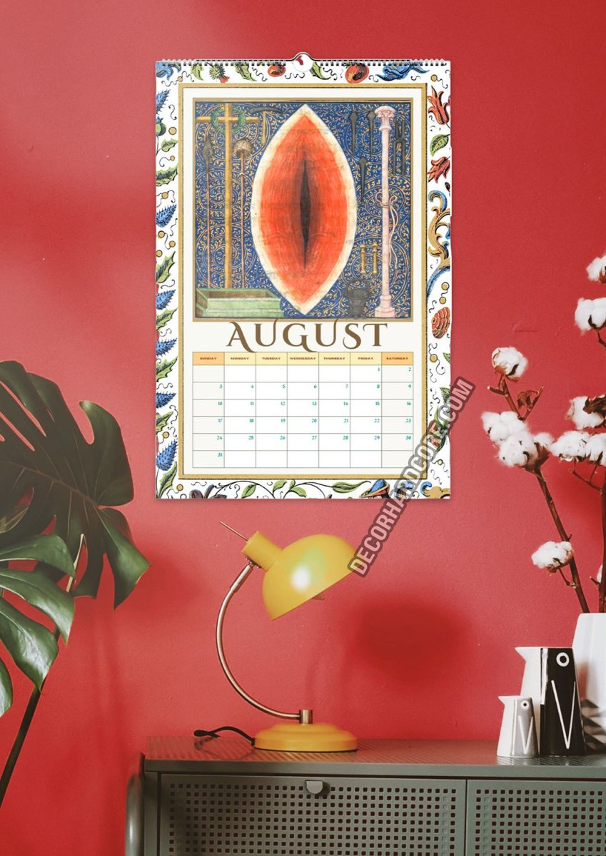 2025 Medieval Vaginalia Calendar - DecorhardcorePrint Material