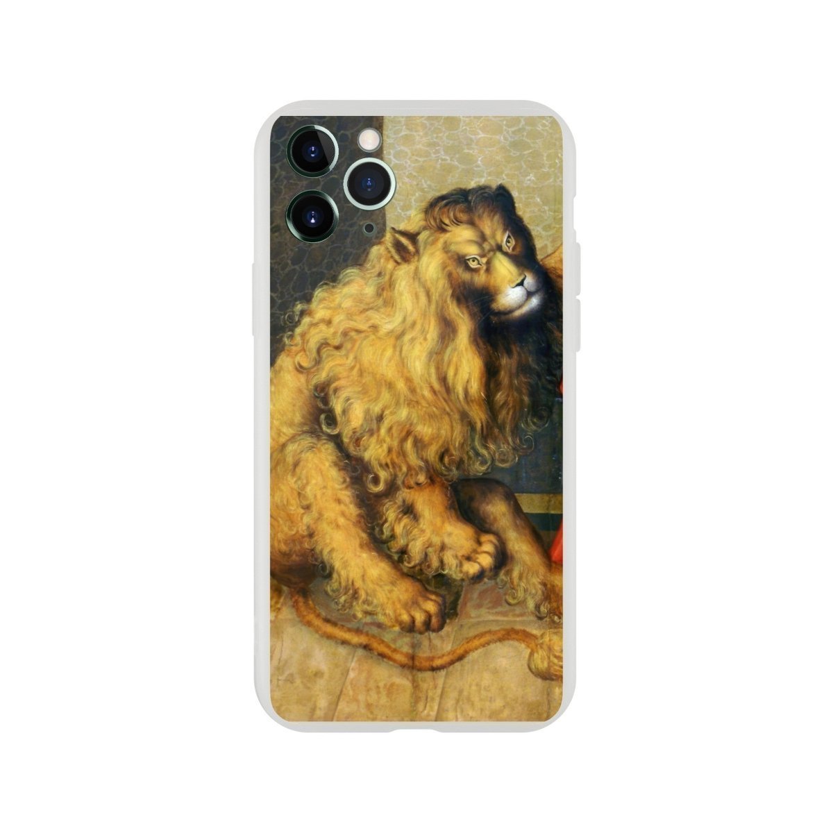 Saint Jerome with the Lion iPhone Case - DecorhardcorePrint Material