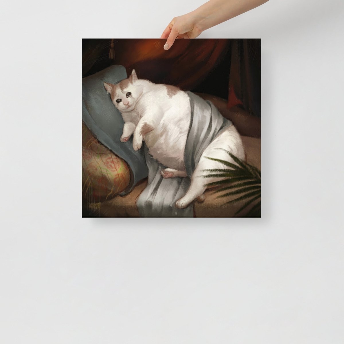 Crying Chonk Poster - Decorhardcore